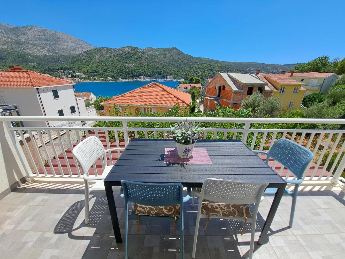 Apartments Sisevic - Comfort Apartments With Balconies And Sea View Slano Eksteriør bilde
