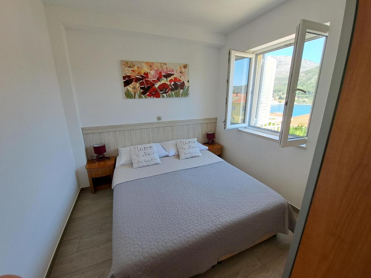 Apartments Sisevic - Comfort Apartments With Balconies And Sea View Slano Eksteriør bilde