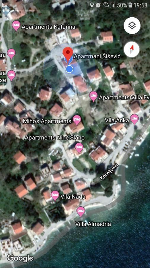 Apartments Sisevic - Comfort Apartments With Balconies And Sea View Slano Eksteriør bilde